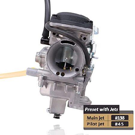 【並行輸入品】 SVKZGFZ VN800 キャブレター Kawasaki Vulcan 800 VN800 Classic 1995-2005 Carb 15003-1380 (燃料ペットコックバルブ付き)_1