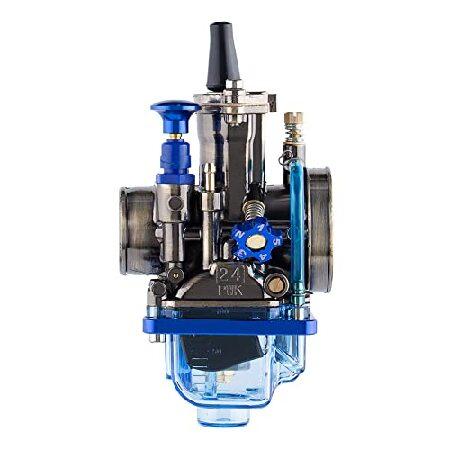 【並行輸入品】 PWK 24mm キャブレター ユニバーサル オートバイ パワー キャブレター 50cc~125cc エンジン レーシング ATVパーツ クワッド ダートバイク ゴーカ_5