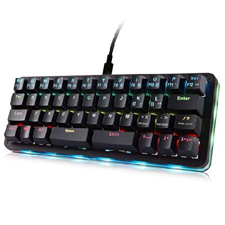 並行輸入品】 Koolertron 40% Mechanical Gaming Macaro Keyboard, 42
