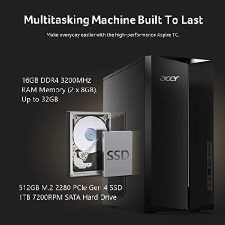 並行輸入品】 Acer Aspire TC-1780-UR12 Desktop | 13th Gen