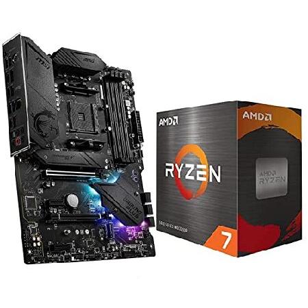 【美品】Ryzen 7 5700X + 64GB + B550セット 国内正規品】 AMD Ryzen 7 5700X W/O Cooler CPU + MSI B550M