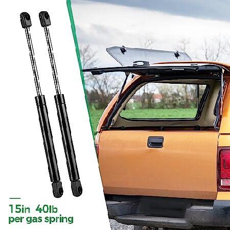 【並行輸入品】 HUOPO C16-21702 15インチ 40ポンド/178N ガスストラット ショック スプリングリフトサポート Leer Snugtop キャンパー シェルトッパー | ブランド登録なし | 02
