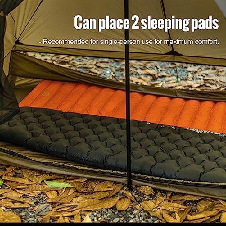 【並行輸入品】 OneTigris Tetra 超軽量テント Tipi 1~2人用 トレッキングポールテント 防水 3シーズン キャンプ ハイキング バックパッキング_5