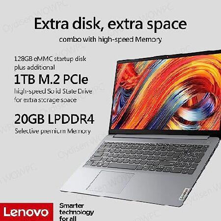廃番・完売 Lenovo 15.6 IdeaPad 1 Laptop， 1TB SSD Storage， 20GB Memory， AMD Athlon Silver Processor， 15.6 HD Display， Wi-Fi 6 ＆ Bluetooth 5.1， SD Card Reader，