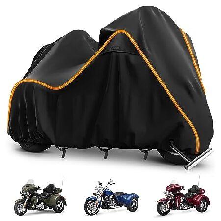並行輸入品】 420D オートバイカバー トライクモデル フリーウィーラー 
