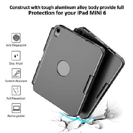 並行輸入品】 FUWANG iPad Mini 6 Case with Keyboard, Touchpad