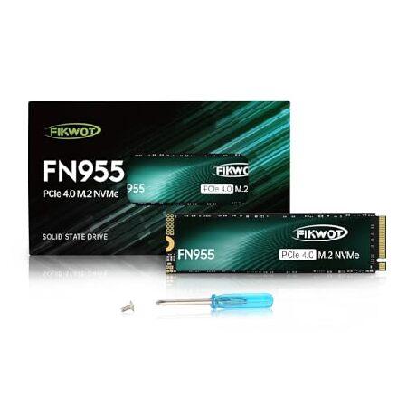 並行輸入品】 Fikwot FN955 1TB NVMe SSD M.2 2280 PCIe Gen4x4, Up to