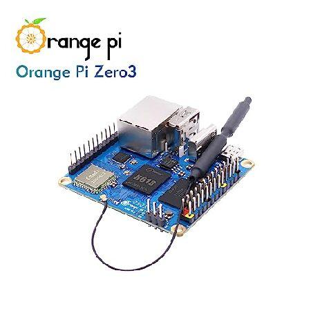 Orange Pi Zero 3 2G Set Allwinner H618 LPDDR4 Quad Core 64 Bit Single Board Computer, Support 4K Display WiFi Bluetooth (Zero 3 2G+5V3A TC Supply)｜olg｜05