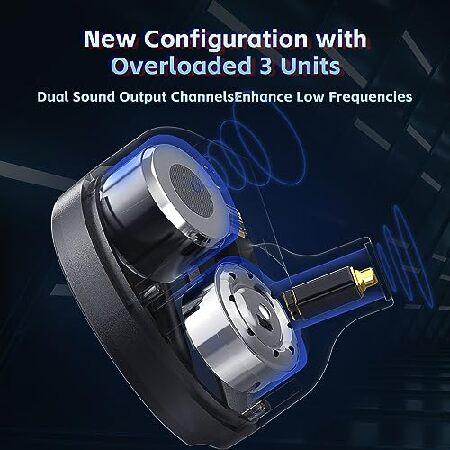 Linsoul CVJ Konoka 1 Vibrating Driver+ 1 DD +1 BA Triple Hybrid Driver in Ear Earphones with 4 Acoustic Modes, Detachable Oxygen-Free Copper 2 Pin Cab｜olg｜04