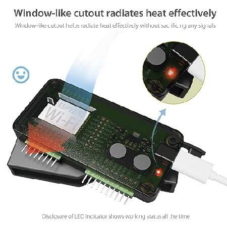 HCJYC Protection Case for Flipper Zero Wi-Fi Dev Board V1 ESP32-S2 