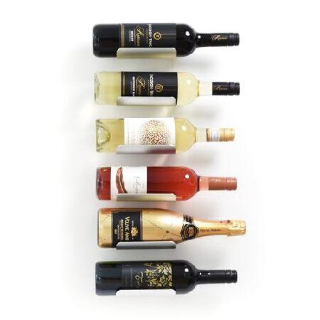 並行輸入品】 xympo Wall Mounted Wine Rack (Set of 6