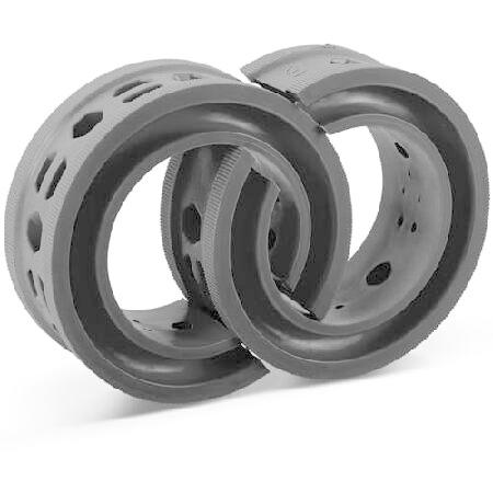 AICARS Shock Absorber Spring Rubber: Coil Booster Cushion Car Bumper ...