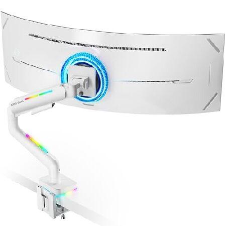 並行輸入品】 Ares Wing デスクモニターマウント 17~49インチのカーブ