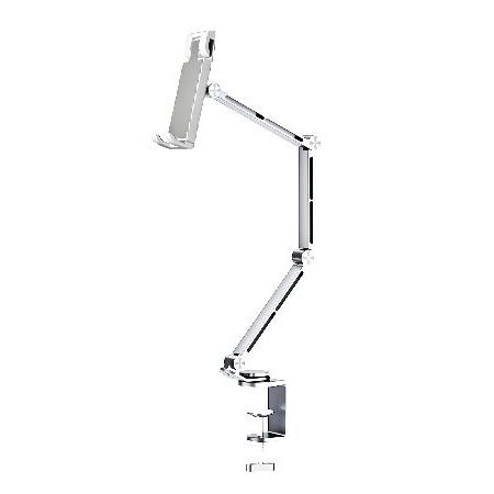 【並行輸入品】 回転式ホルダースタンド タブレットホルダー マルチアングルデザイン 電話クリップ スイベルマウント デスクトップ アルミニウム合金 | ブランド登録なし