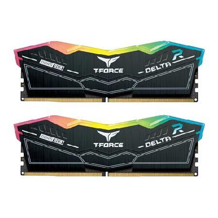 並行輸入品】 TEAMGROUP T-FORCE DELTA RGB DDR5 Ram 32GB (2x16GB