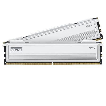 並行輸入品】 KLEVV FIT V DDR5 32GB (2x16GB) 6000MHz CL32 1.35V