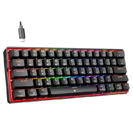 並行輸入品】 KEMOVE K61SE メカニカルゲーミングキーボード 60