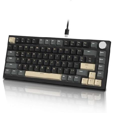 並行輸入品】 ATTACK SHARK K85 ラピッドトリガー 75% 有線メカニカル 