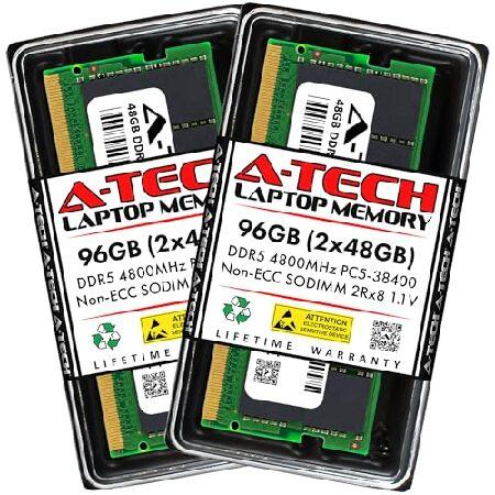 並行輸入品】 A-Tech 96GB キット (2x48GB) DDR5 4800MHz PC5-38400
