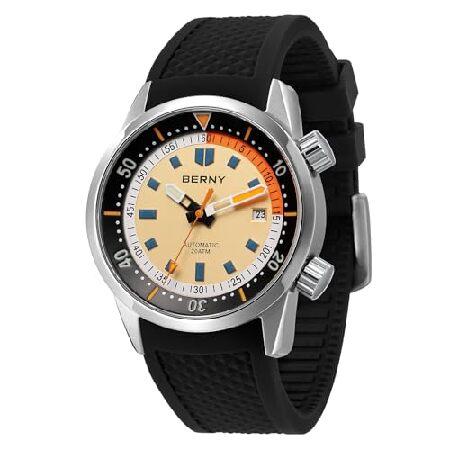 並行輸入品】 BERNY ダイバーズウォッチ 腕時計 メンズ メンズウォッチ