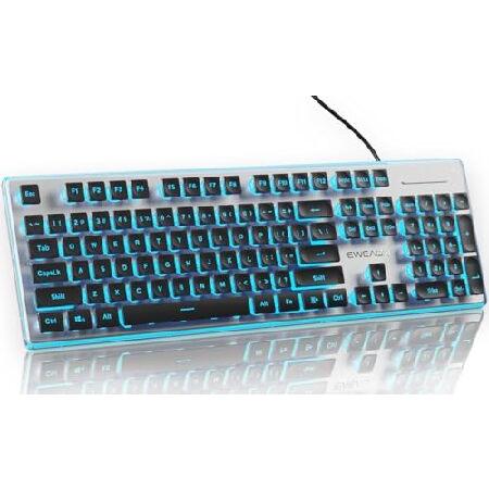 分割 ゲーミング キーボード ワイヤレス 有線 バックライト Amazon | ゲーミングキーボード LED バックライト 7色 9つの