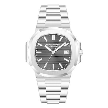 【並行輸入品】 Specht ＆ S?hne Mens Mechanical Watch Automatic Stainless Steel Sapphire Crystal Watches for Men 40MM Japan Miyota 8215 Movement 50MWat