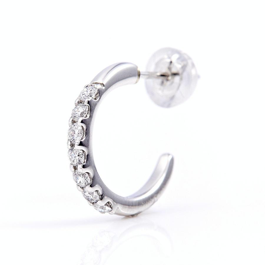 カナディアンダイヤモンド ピアス 計0.15ctUP ×2 [PT950/K18YG] [品番:GH0545/型番:GH0545]の画像