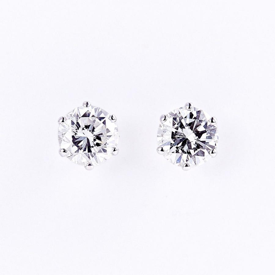 カナディアンダイヤモンド ピアス 0.50ctUP ×2 [PT950] [品番