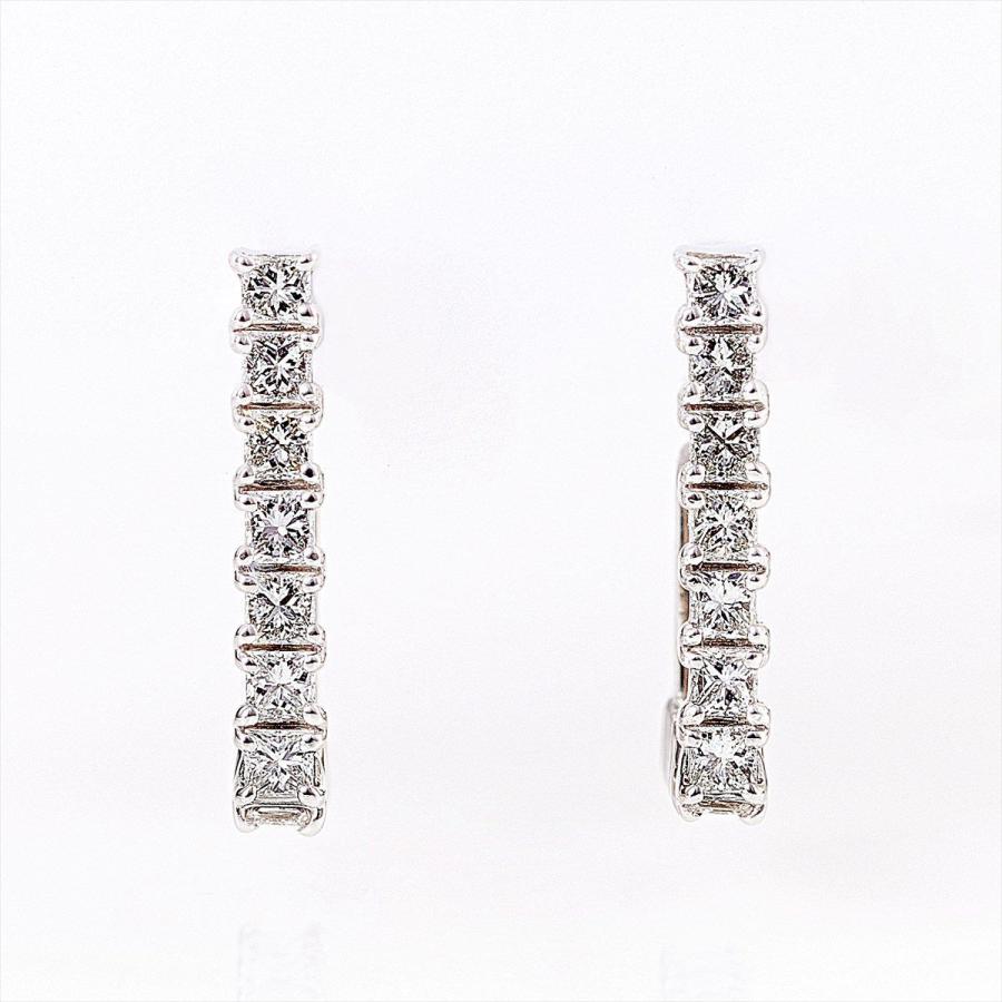 カナディアンダイヤモンド ピアス 計0.25ctUP ×2 [PT950/K18YG] [品番:CP-103/型番:CP-103]の画像