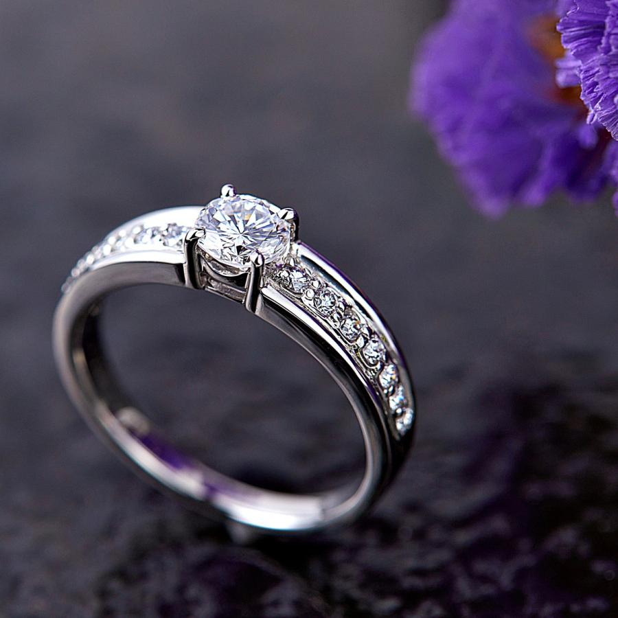 11/10迄:20%引クーポン!】カナディアンダイヤモンド Dカラー リング