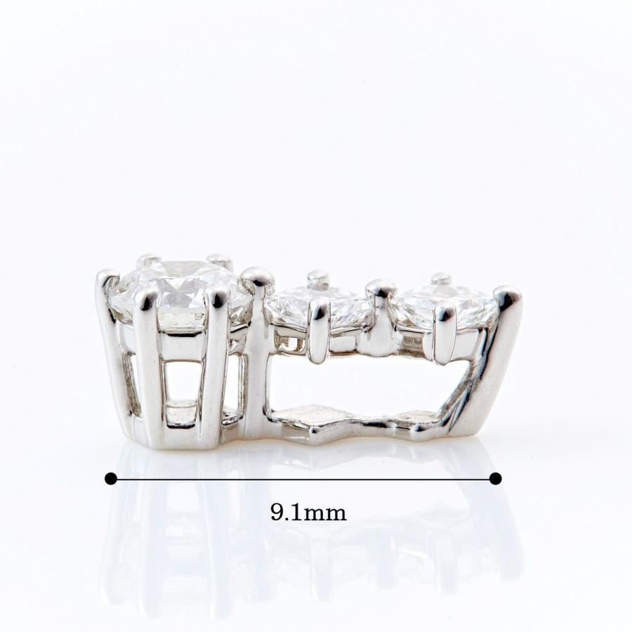 カナディアンダイヤモンド ペンダントヘッド 計0.17ctUP [PT950/K18YG/K18RG] [品番:GHN-003N/型番:GHN-003N]の画像