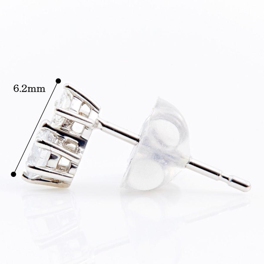 カナディアンダイヤモンド ピアス 計0.13ctUP ×2 [PT950/K18YG/K18RG] [品番:GHN-004P/型番:GHN-004P]の画像