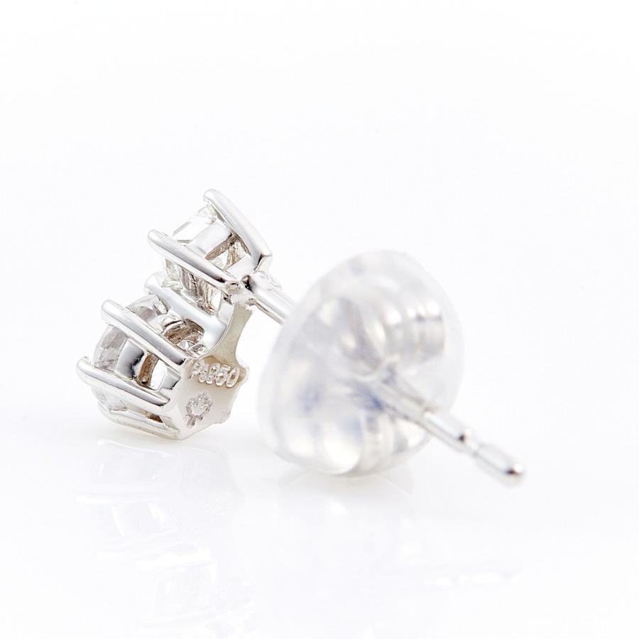 カナディアンダイヤモンド ピアス 計0.13ctUP ×2 [PT950/K18YG/K18RG] [品番:GHN-004P/型番:GHN-004P]の画像
