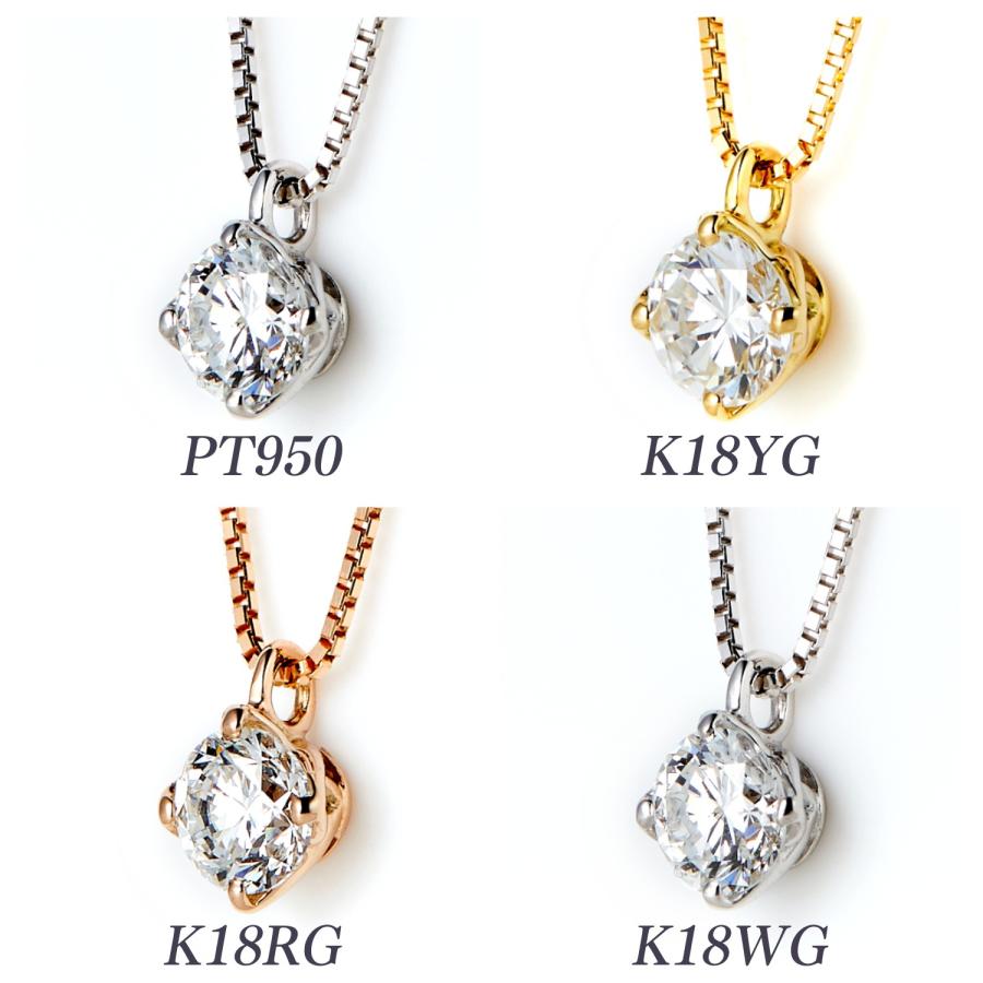 3ct/K18】ラボグロウンダイヤモンド 一粒ダイヤ ネックレス Dカラー