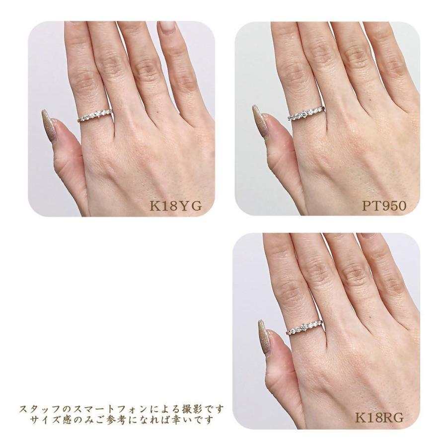 カナディアンダイヤモンド エタニティリング4.2mm 計0.50ctUP [PT950/K18YG/K18RG] [品番:GHN2-001R/型番:GHN2-001R]の画像