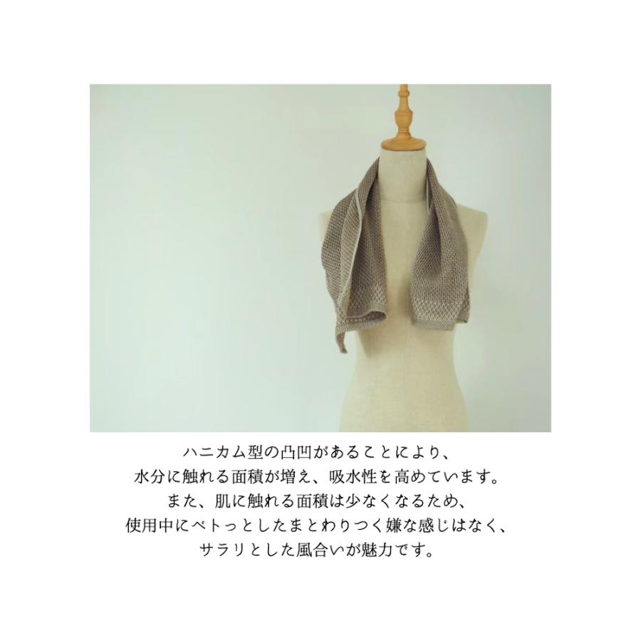 フェイスタオル ハニカム 織 泉州南部織 泉州タオル 国産 日本製 薄手 ワッフル 速乾 吸水性 普段使い デイリー ギフト 可能 |  | 03