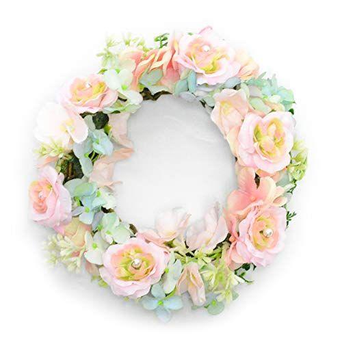 選べるサイズ展開 Lulu S ルルズ ピンクのミニローズと紫陽花のリース アーティフィシャルフラワー ナチュラルリース サイズ 約f19cm 8 ピンクの 在庫処分セール Nepalbreweries Com