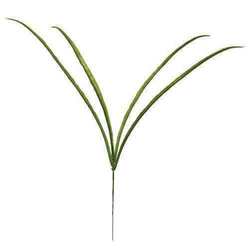 571円 当店一番人気 Asca 造花 リーフピック 1袋6本入 葉長28cm グリーン A 051a