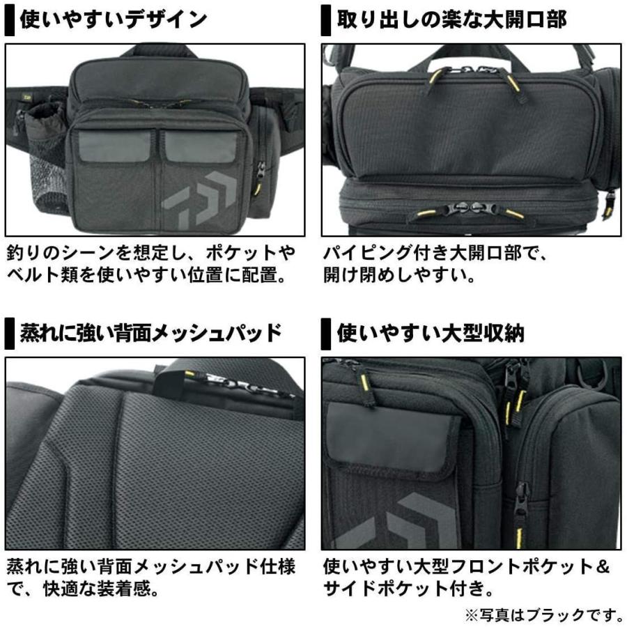 超人気の ダイワ Daiwa タックルバッグ ヒップバッグ C ブラック 独創的 Www Aqtsolutions Com