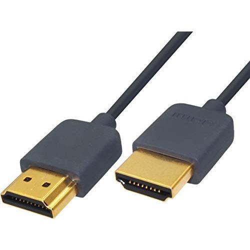割引価格 SALE 88%OFF オーディオファン HDMIケーブル HDMI2.0 スリムタイプ HDCP対応 グレー 1.5m lightandloveliness.com lightandloveliness.com