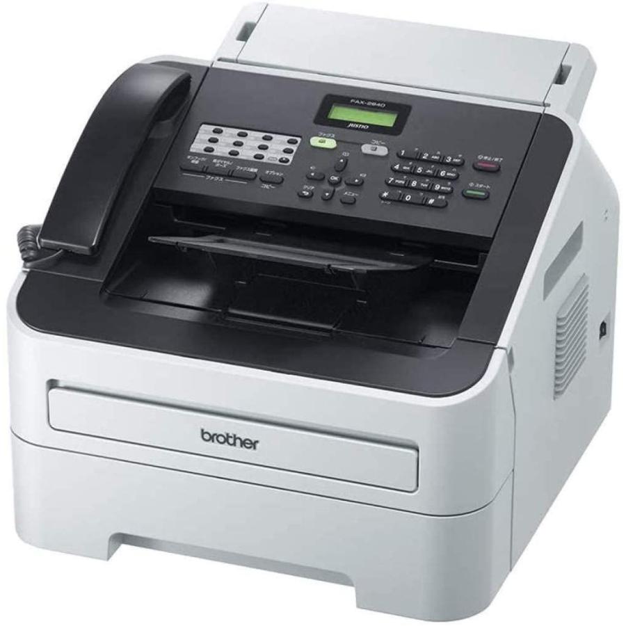brother プリンター A4モノクロレーザー複合機 JUSTIO 20PPM/FAX/ADF/受話器 FAX-2840|olioli-store|03
