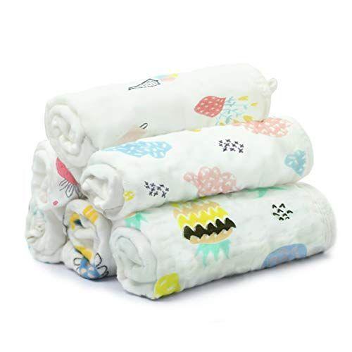超可爱 お風呂 バス用品 ガーゼタオル 赤ちゃん 敏感肌の赤ちゃんも安心なガーゼハンカチ ループ付き 6重ガーゼ ベビー 綿100 保育園 30 30cm 6 Www Threeriversofs Com
