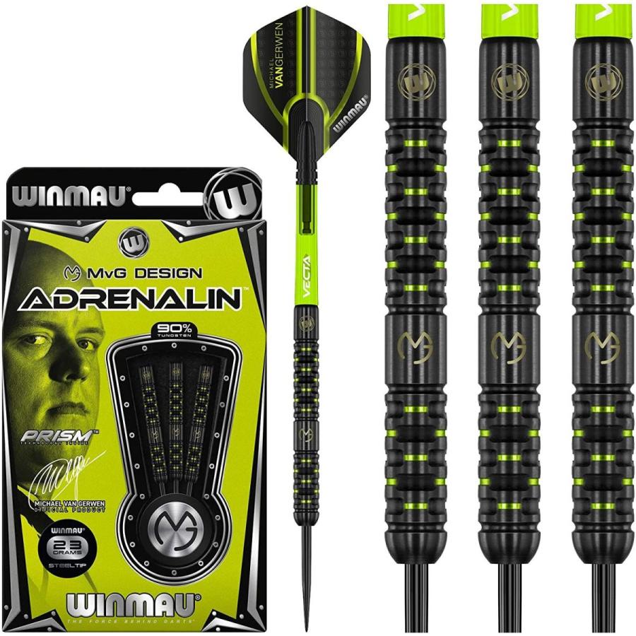 新発 Winmau Michael Van Gerwen Mvg Adrenalin Tungsten Steeltip Darts Set 23 初回限定 Zoetalentsolutions Com