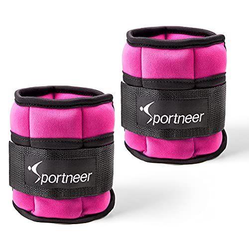 Sportneer アンクルウェイト パワーアンクル 筋トレウェイト 4種類重量選択可 5段階調節