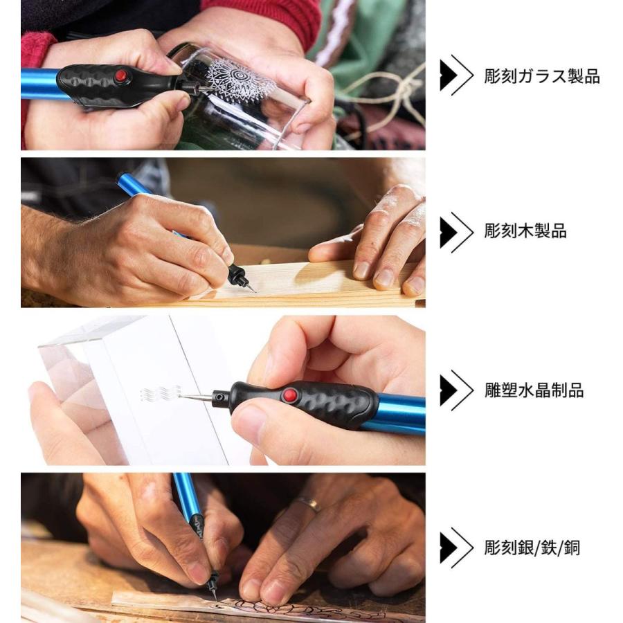 超安い品質 木工道具 材料 電池式 電動 彫刻ペン ハンディルーター 電子彫刻刀 金属 木材 ガラス 文字入れ 刻み イラスト 加工などdiy工具 Www Threeriversofs Com
