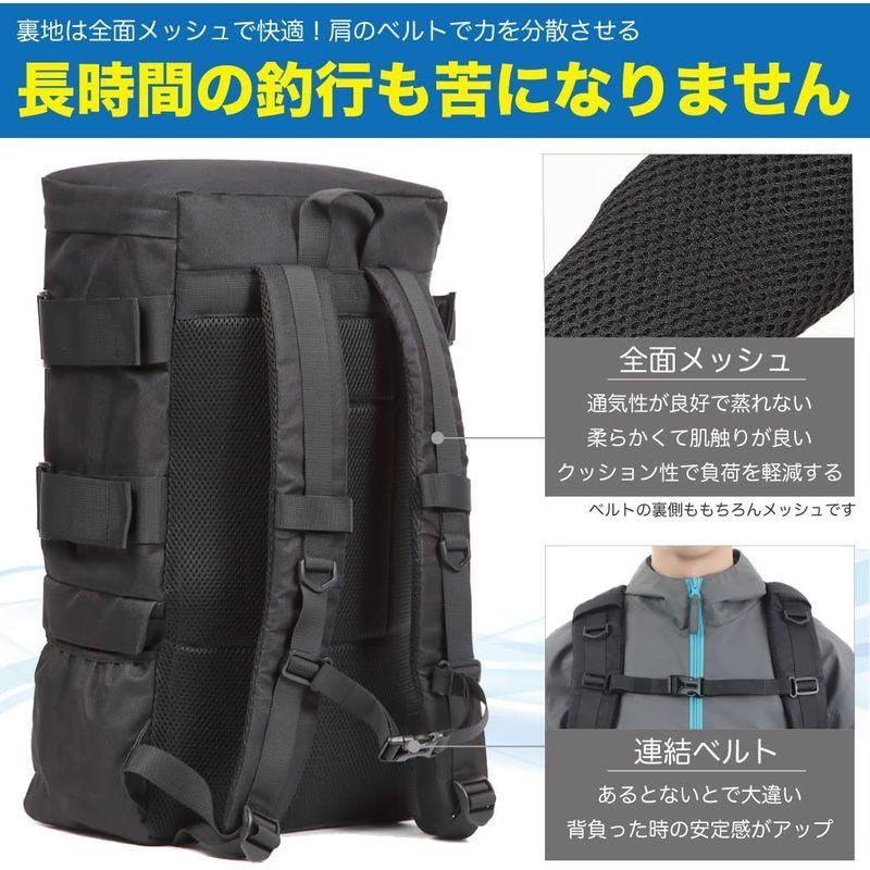 最大95 オフ Fishbomb 釣り リュック 防水 バッグ フィッシング 自転車 バイク スクエア アウトドア 黒 Cisama Sc Gov Br