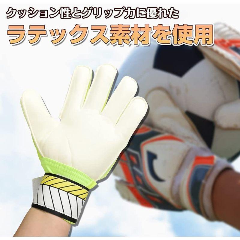 1268円 新しい到着 Elp エルプ キーパーグローブ サッカー ハンドボール 高グリップ力 クッション性 通気性 レッド 9号