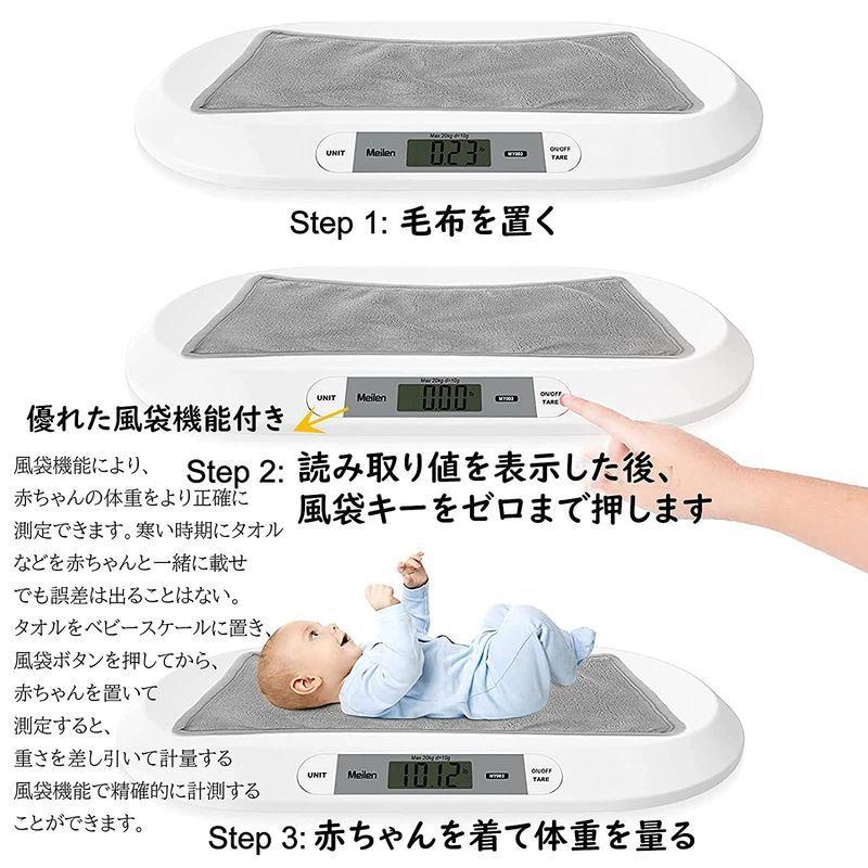 値頃 Haiteku デジタル ベビースケール 赤ちゃんの電子体重計 10g 高精度 新生児用 ポータブル 赤ちゃん スケール 体重計 最大荷重2 Wantannas Go Id