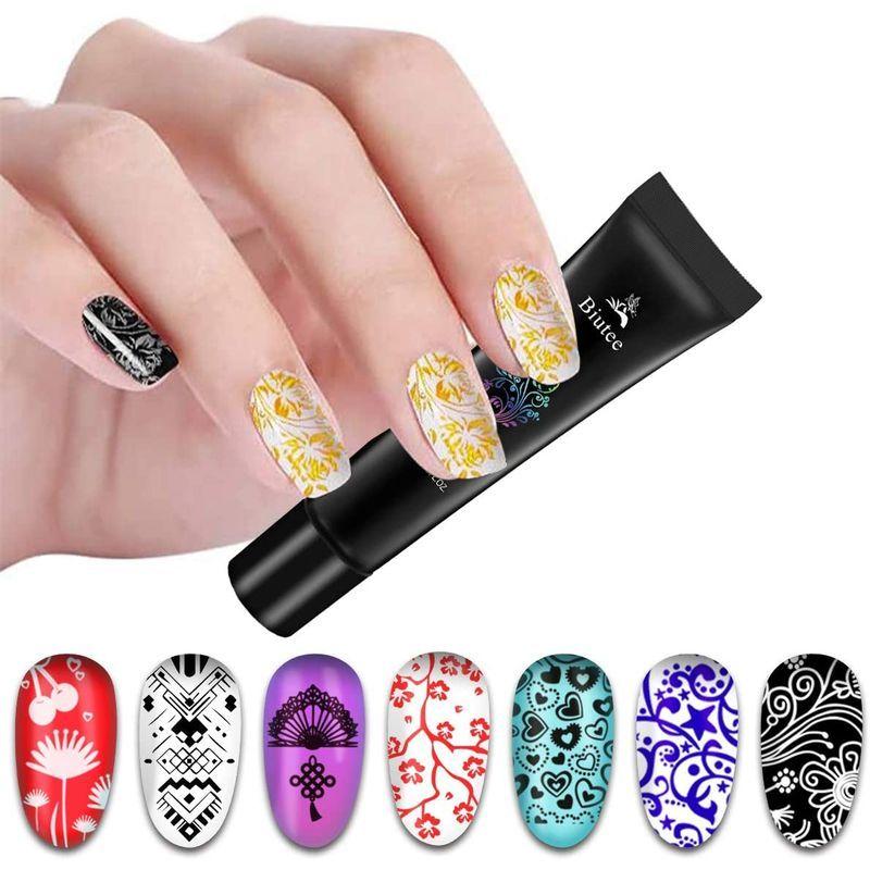 楽天ランキング1位 ネイルアート Biutee スタンプ専用ジェルカラージェル ネイルスタンピング ジェル 8カラーセット 10ｍｌ 15 30日間ぐらい艶長持ち Uv Le Www Threeriversofs Com