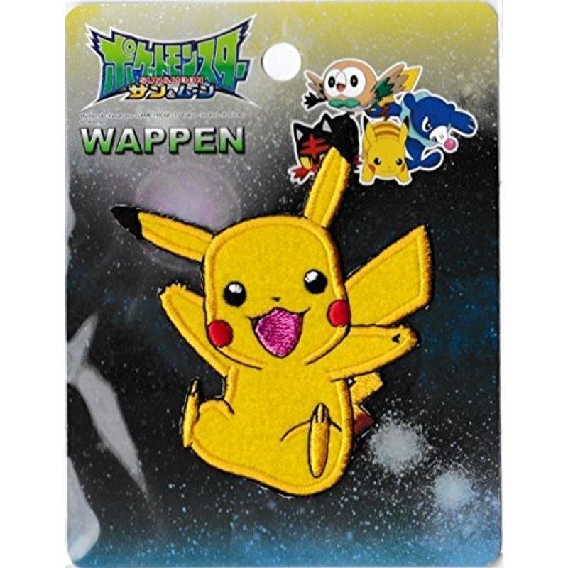 かわいい新作 ゲームキャラクター 稲垣服飾 ポケットモンスター ポケモン ワッペン ピカチュウ アイロン 接着 Psw001 Www Threeriversofs Com
